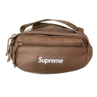 ボディバッグ 24FW Leather Waist Bag ブラウン