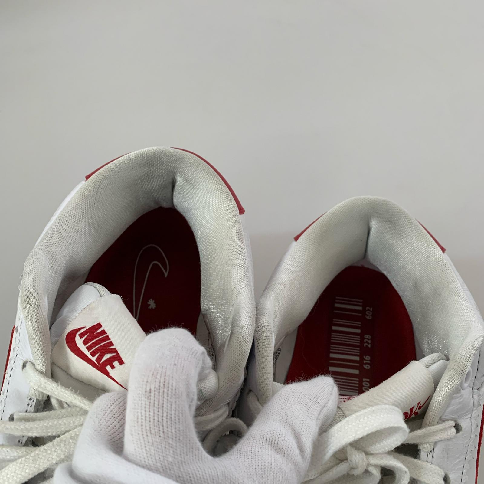 スニーカー Book 1 Cortez 白赤(28cm) 28cm (US10 UK9 1/2 EU46)