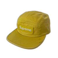 キャップ 18FW Washed Chino Twill Camp Cap 黄色 イエロー