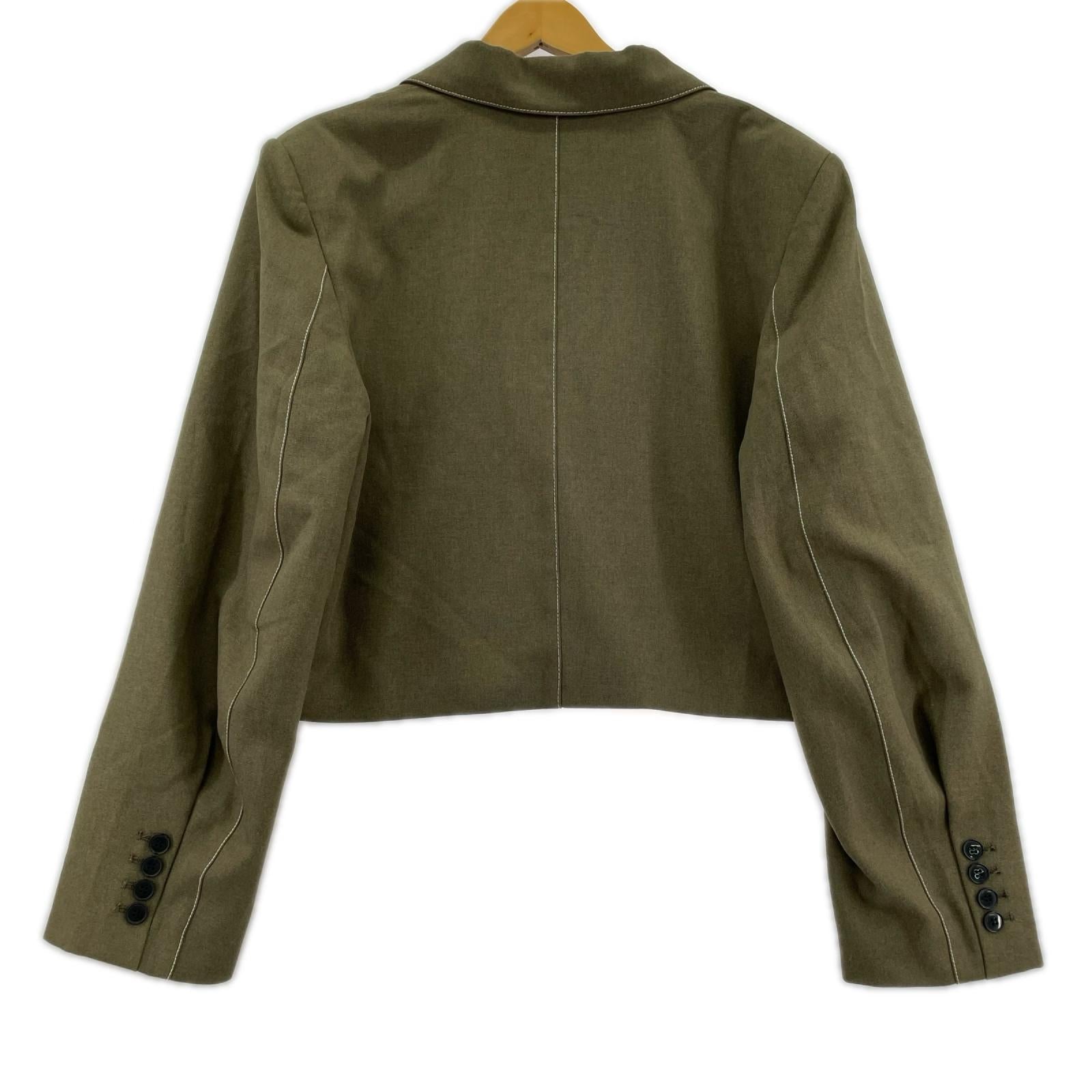 テーラードジャケット anuke 62420101 Heather Short Jacket 38