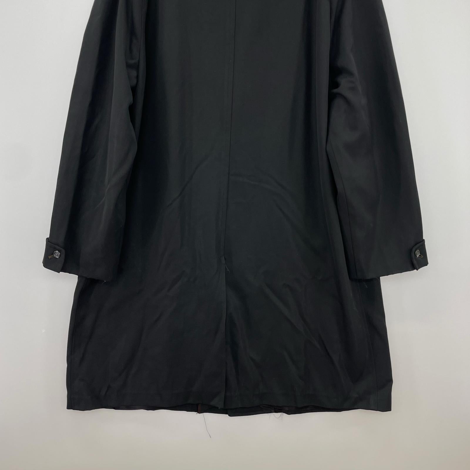 ジャケット 60S Gleneagles Weatherproofs ステンカラーコート ブラック