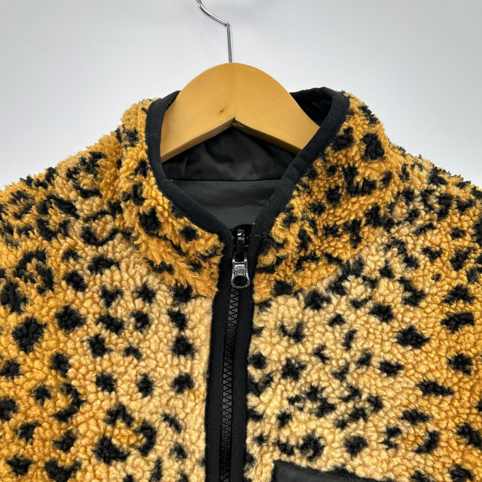 ジャケット Leopard Fleece Reversible Jacket M
