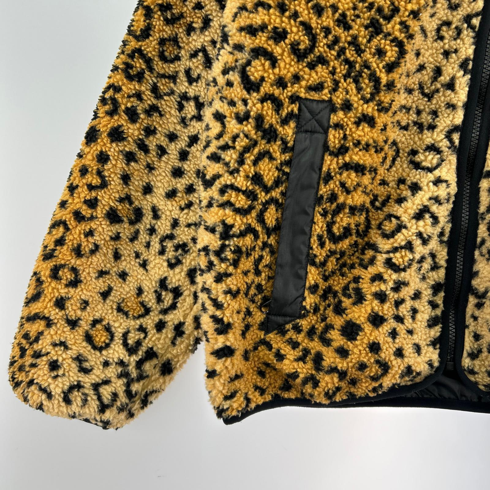 ジャケット Leopard Fleece Reversible Jacket M