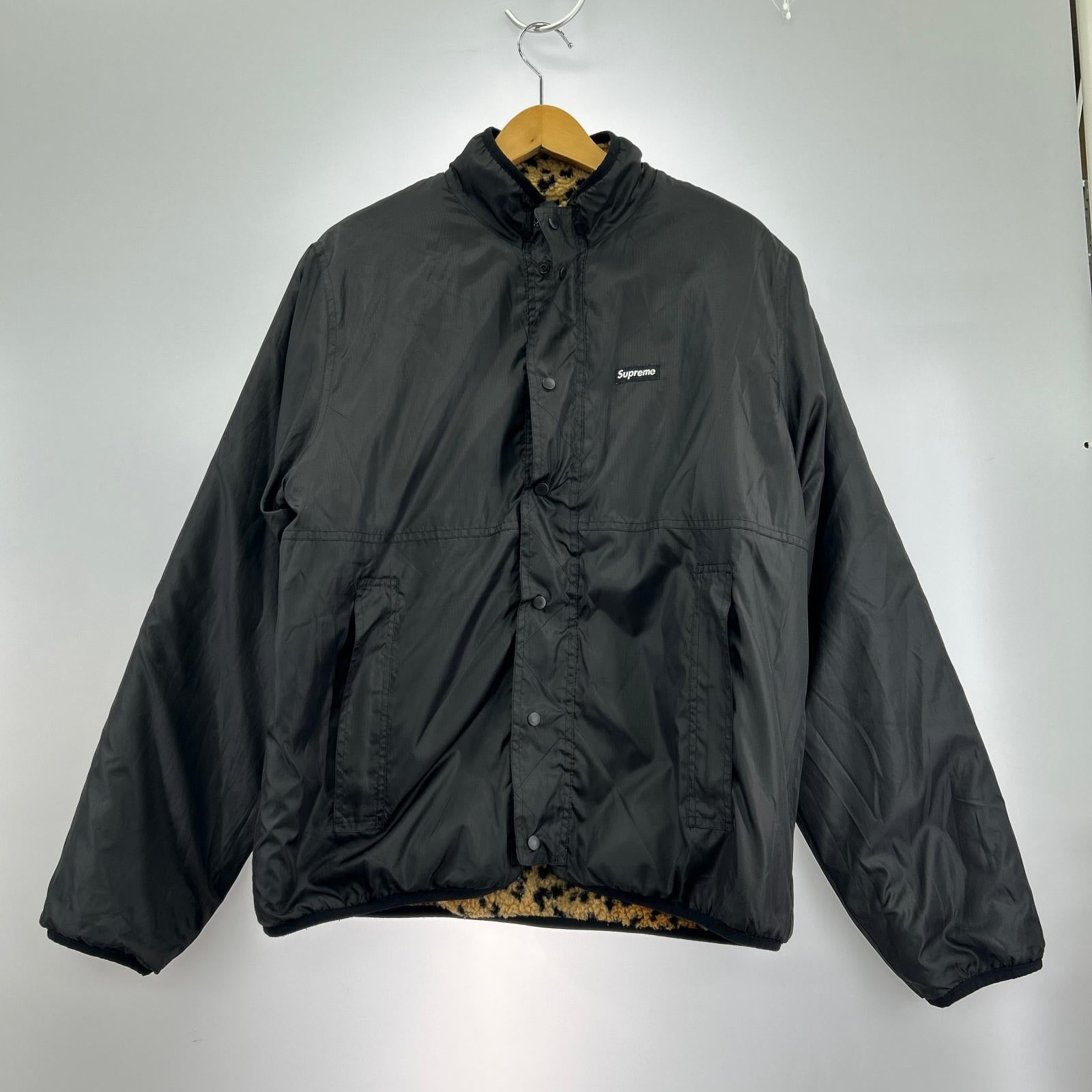 ジャケット Leopard Fleece Reversible Jacket M