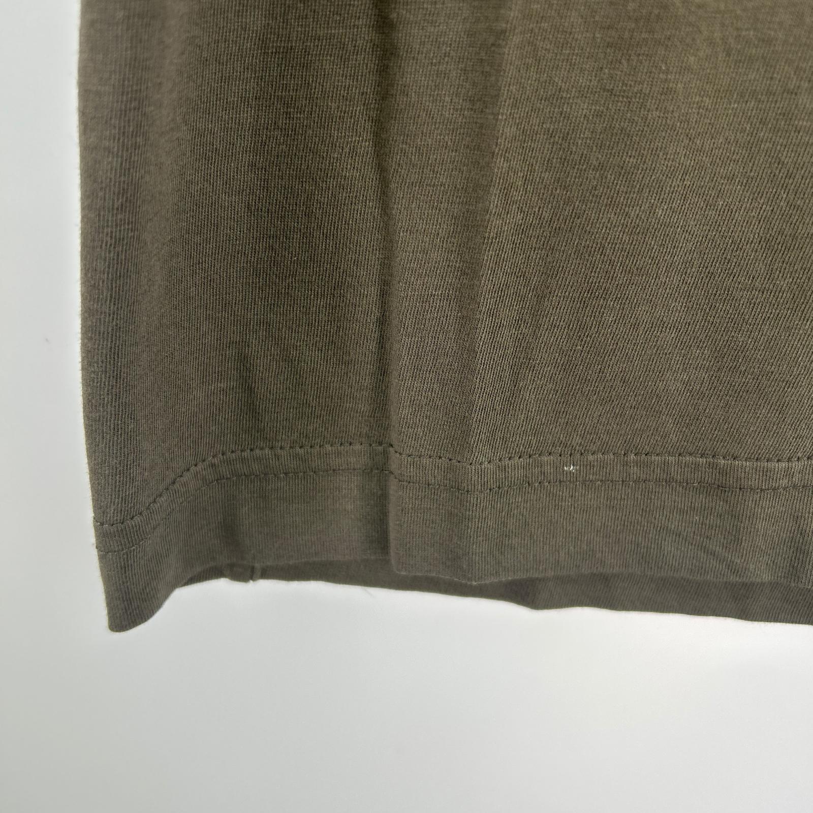 半袖Tシャツ バックプリントTシャツ 50 カーキ