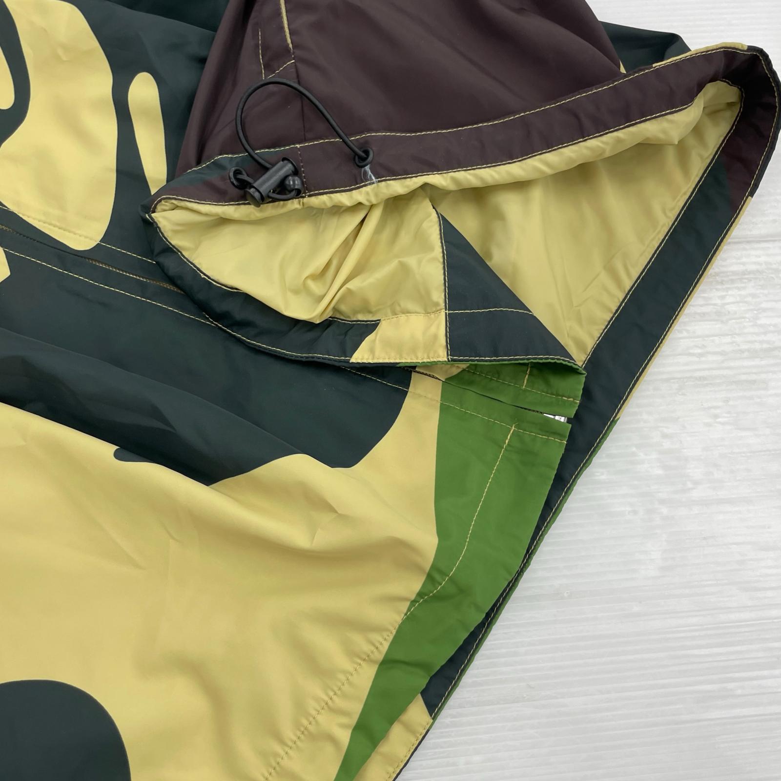 ジャケット ABC CAMO NYLON HOODED JACKET L カーキ L カーキ