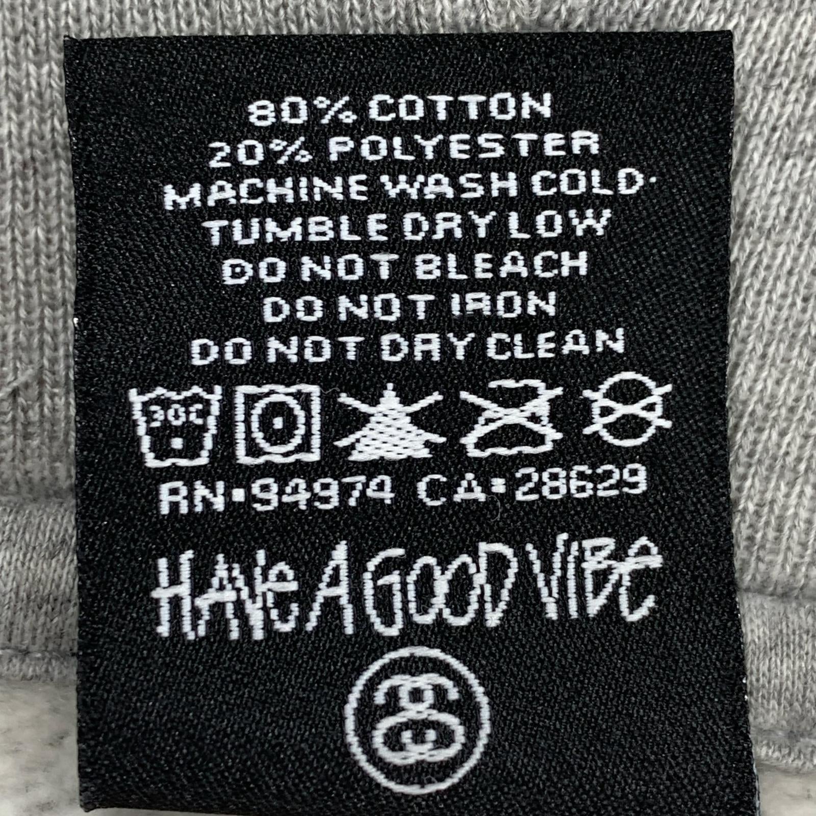 パーカー STUSSY YO!MTV RAPS POパーカー L グレー L グレー