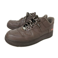スニーカー ×Supreme/AIR FORCE 1 LOW/28.5/CU9225-200 28.5cm (US10 1/2 UK10 EU47) ブラウン