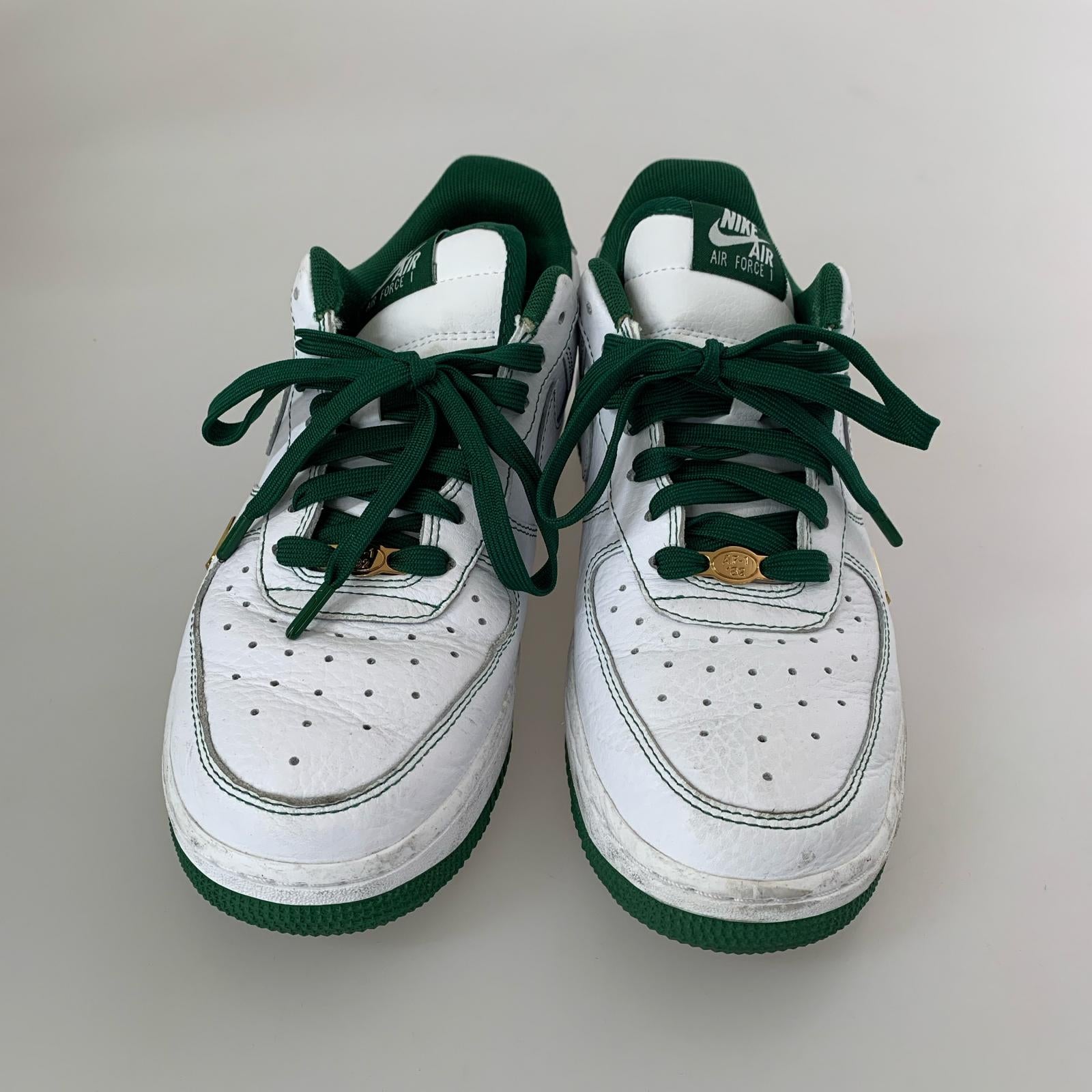 スニーカー White/Metallic Gold/Gorge Green 25cm (US7 UK6 1/2 EU40)