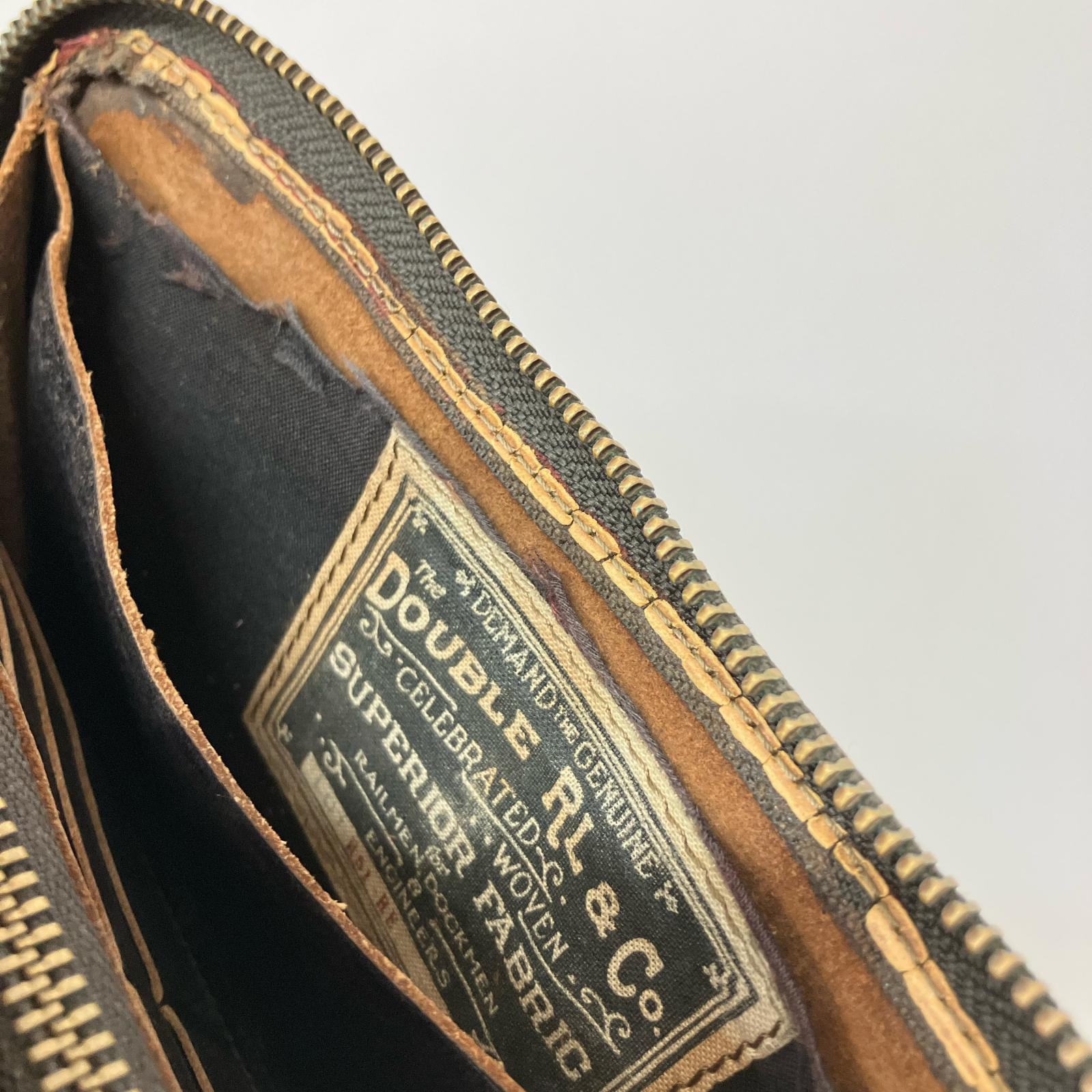 長財布 レザー ブラウン ブラウン