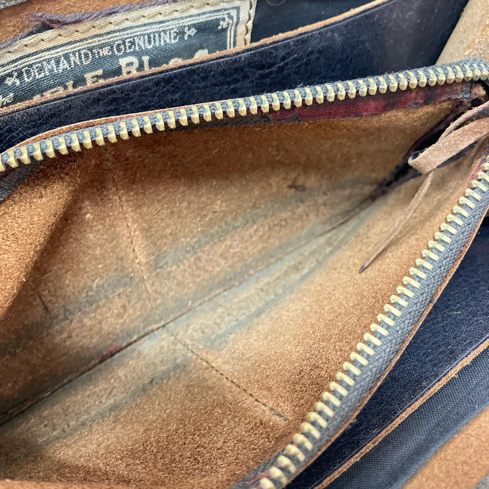 長財布 レザー ブラウン ブラウン
