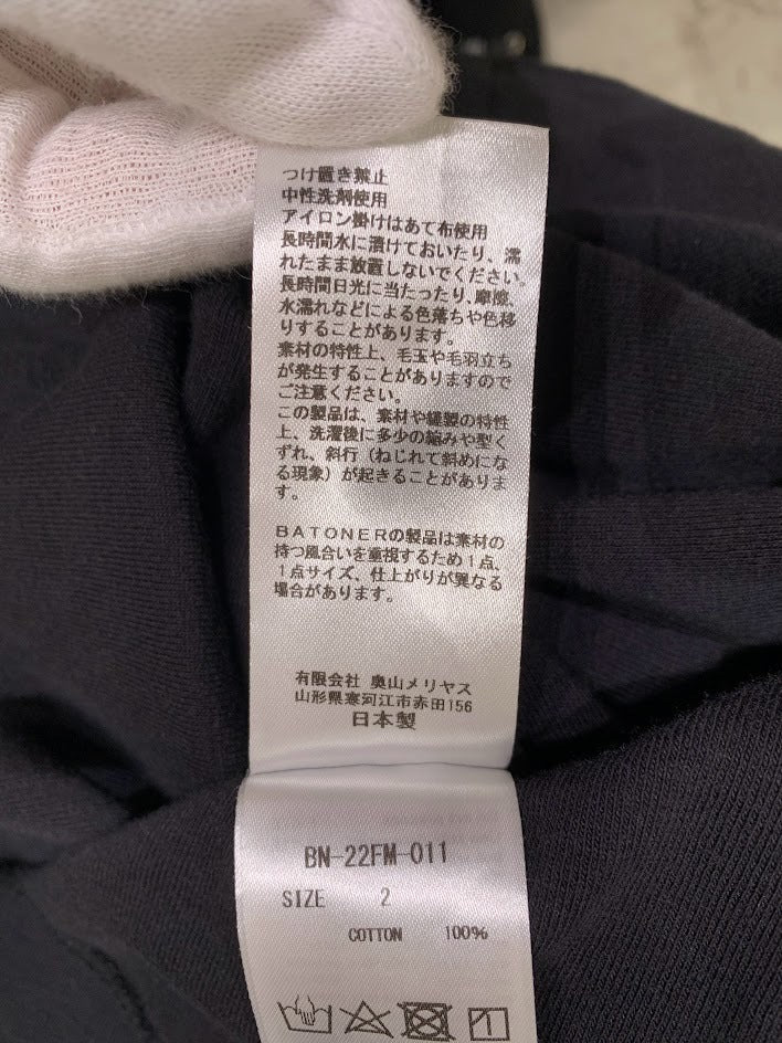 スウェット ハイネックコットンスウェット