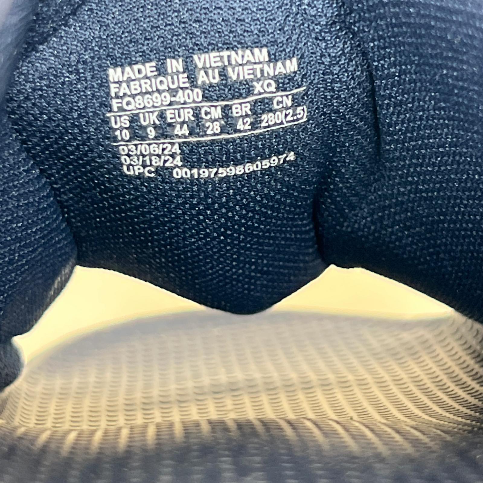 サンダル Air More Uptempo Slide(28.0) 28cm (US10 UK9 1/2 EU46) ネイビー