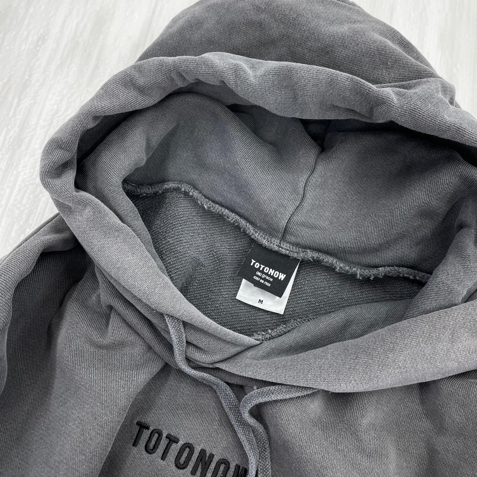 パーカー TOTONOW Pigment P/O Parker M DGR M グレー