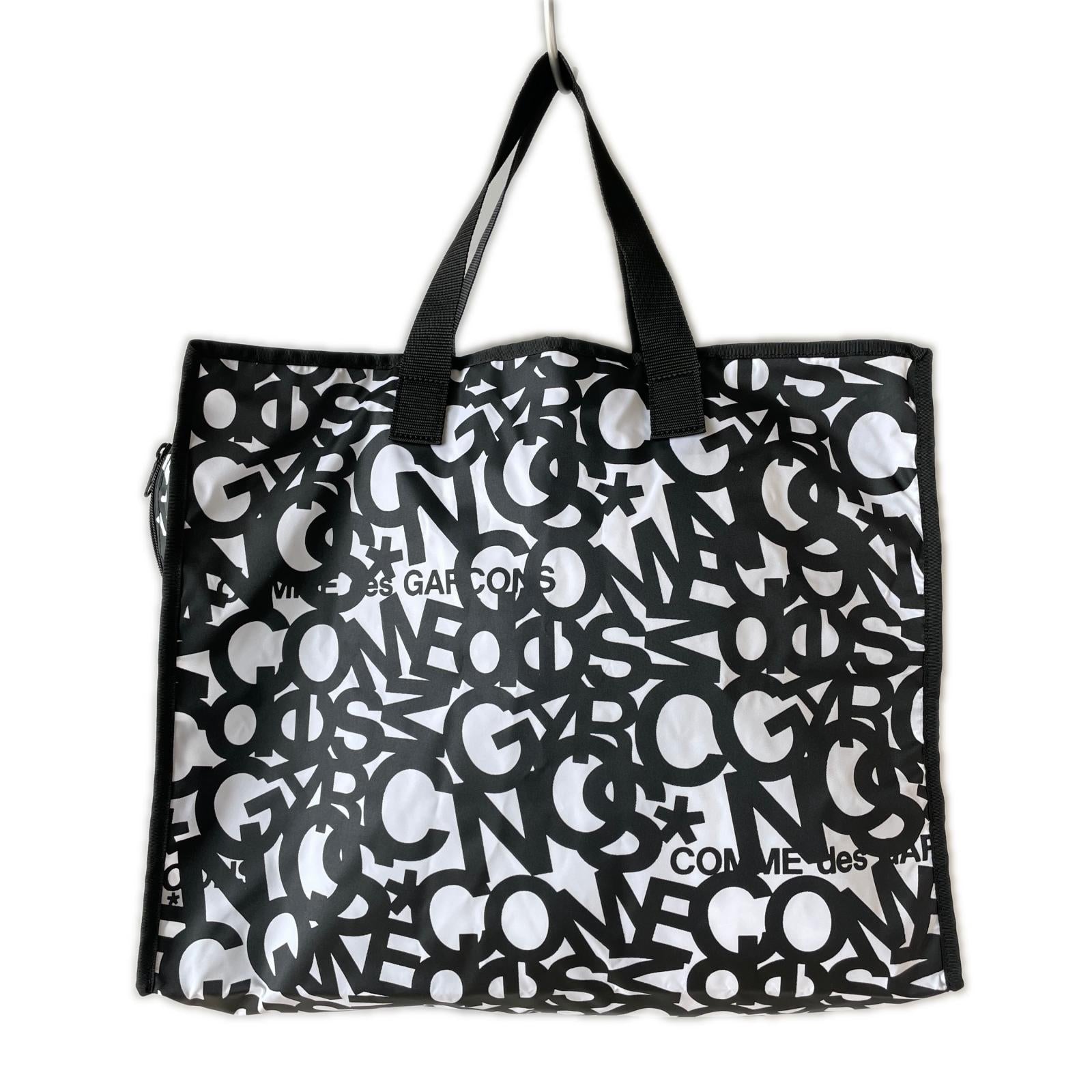 その他バッグ 23AW CDG Logo ShoppingBag 総柄 ブラック