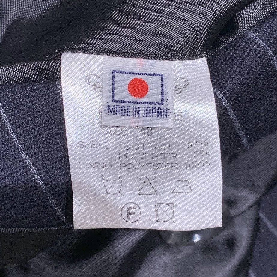 テーラードジャケット Loro Piana ストライプダブルジャケット