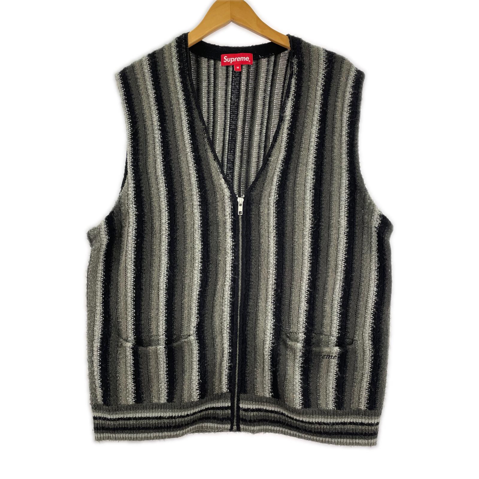 長袖シャツ 21ss Stripe Sweater Vest (M) M