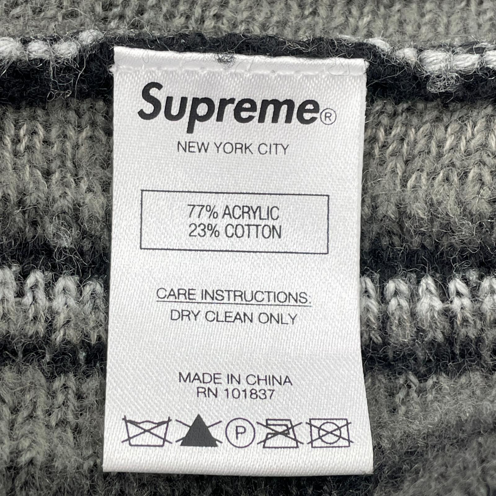 長袖シャツ 21ss Stripe Sweater Vest (M) M