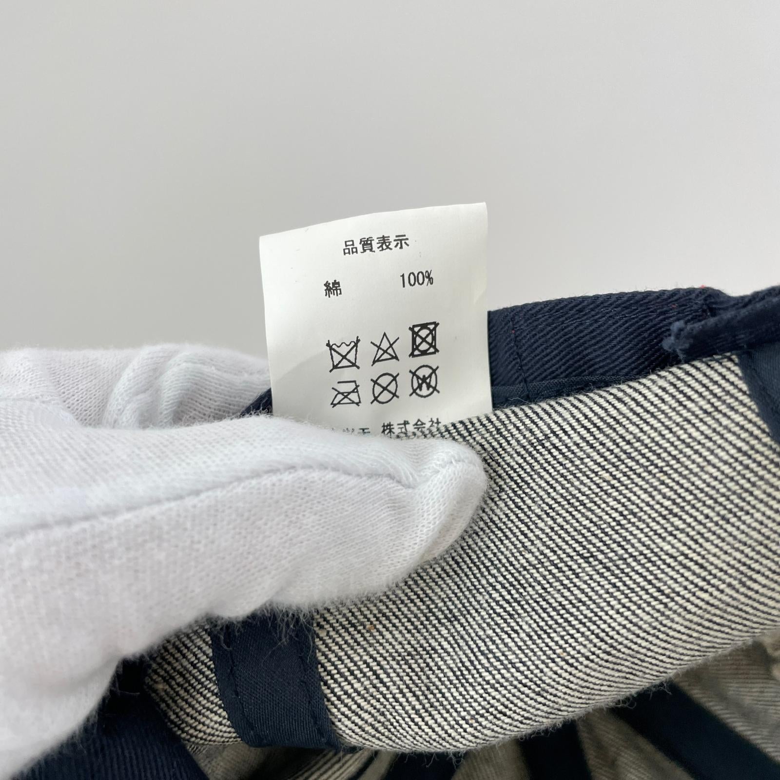 キャップ 6 Panek Denim Cap ブルー