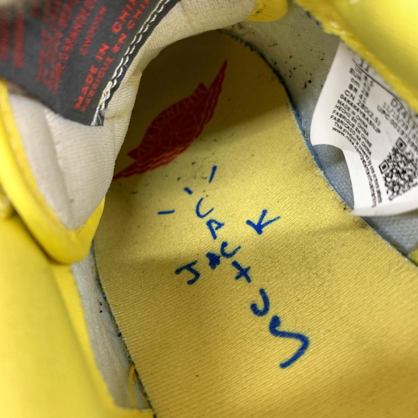 スニーカー AIR JORDAN 1 LOW OG SP CANARY (28cm) DZ4137-700 28cm (US10 UK9 1/2 EU46)