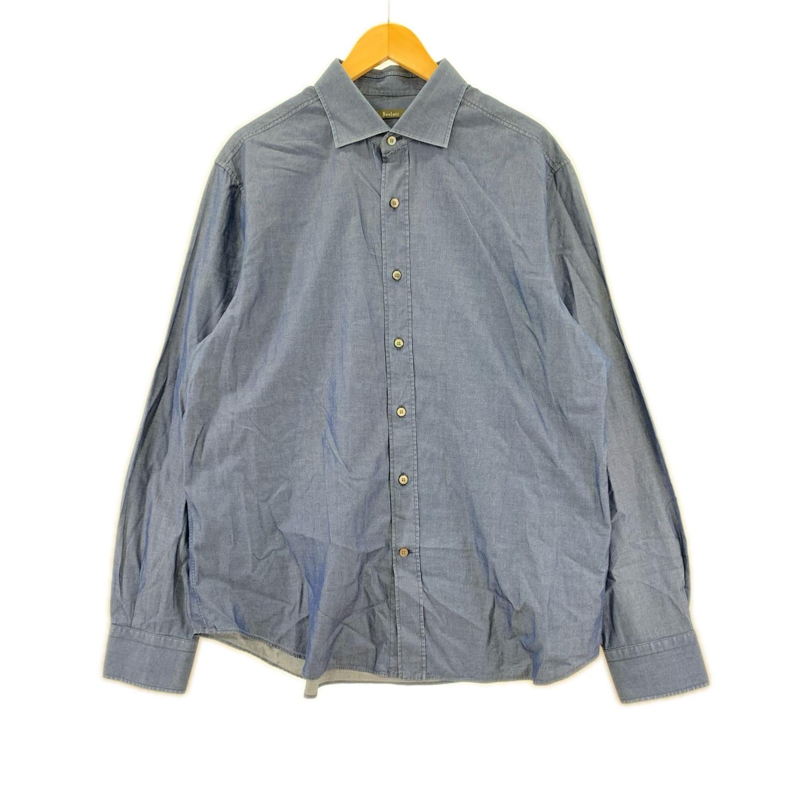 長袖シャツ シャンブレーシャツ IND (R44)