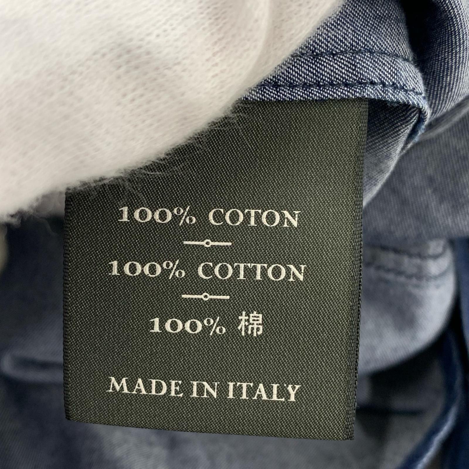 長袖シャツ シャンブレーシャツ IND (R44)