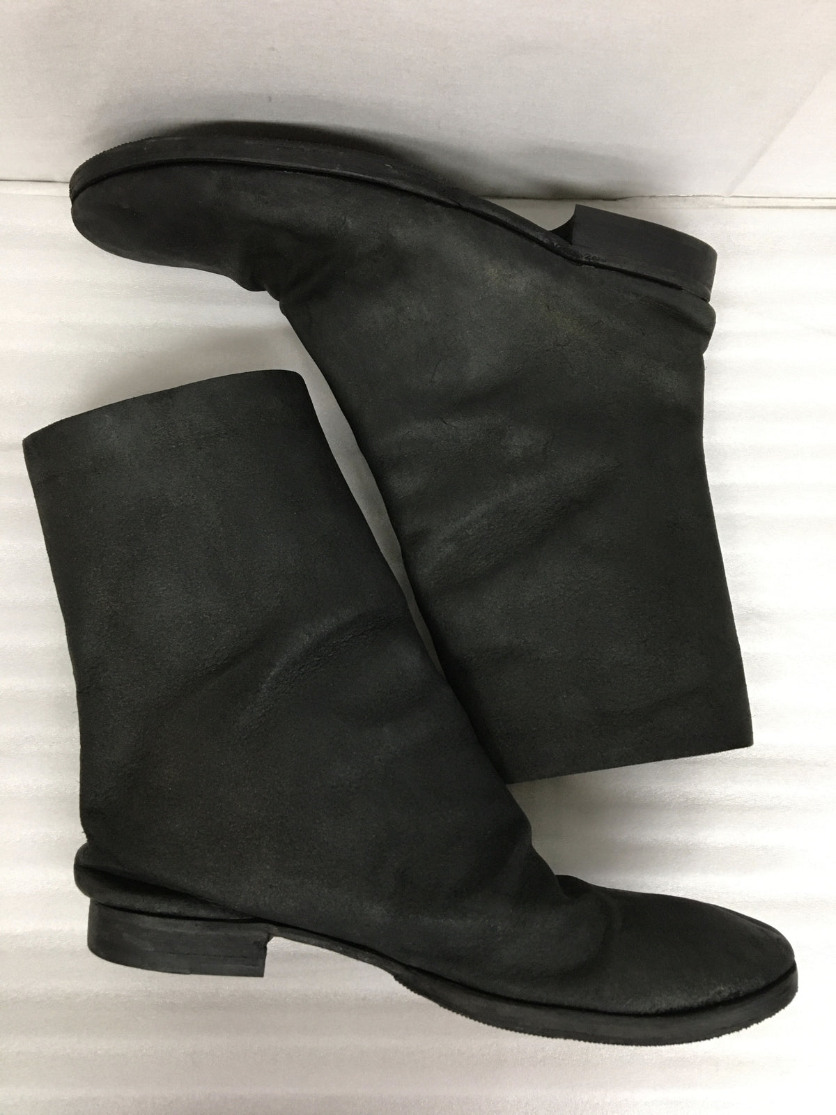 ブーツ エムエークロス レザーブーツ BLK