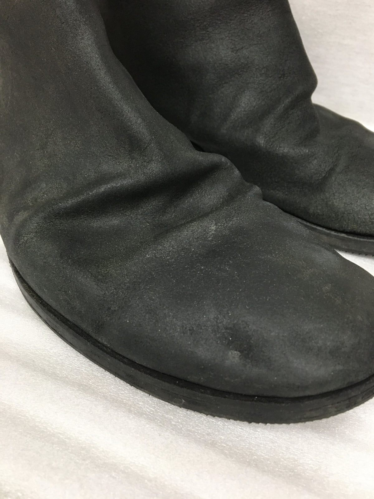 ブーツ エムエークロス レザーブーツ BLK