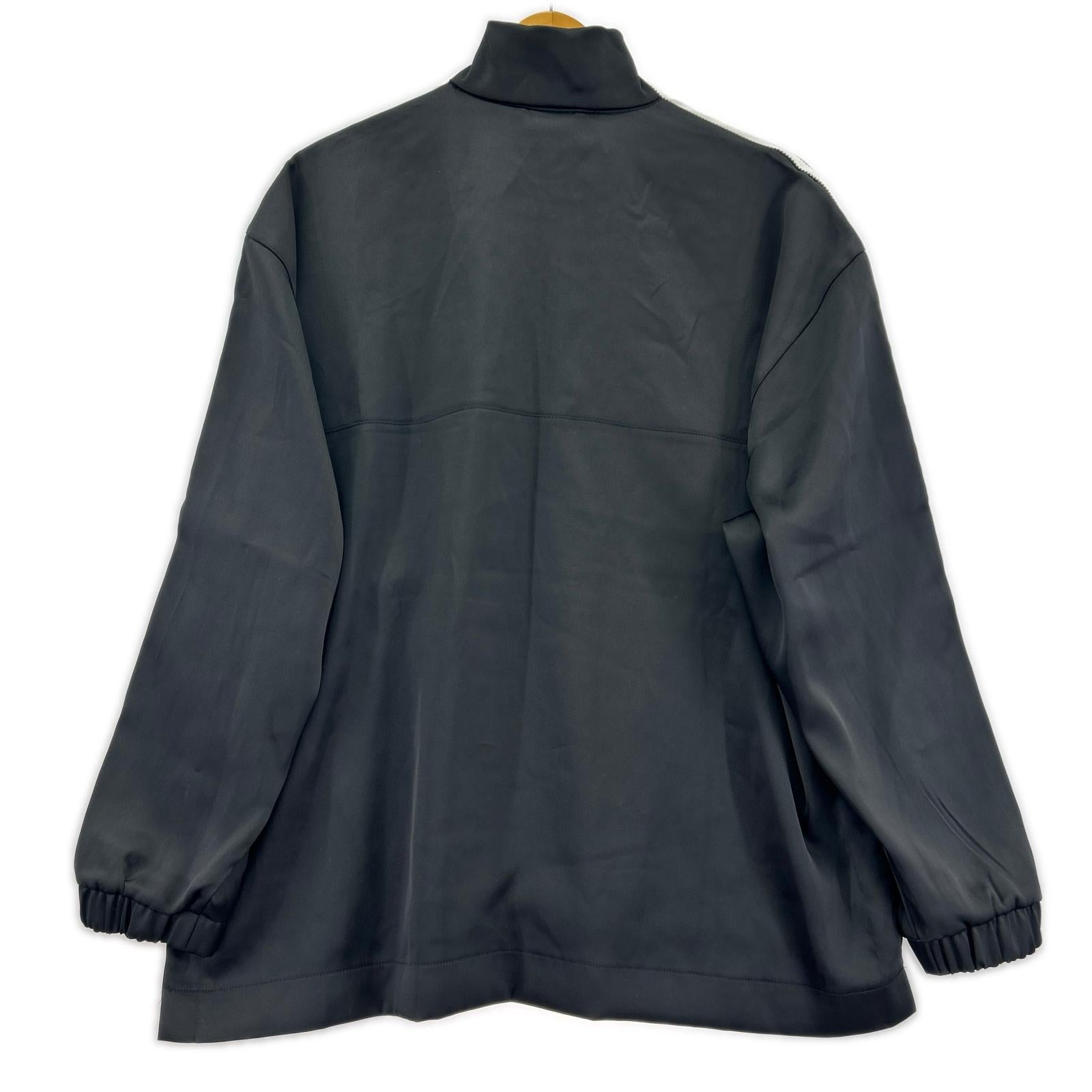 ジャケット CLASSICS SATIN TRACK TOP M ブラック