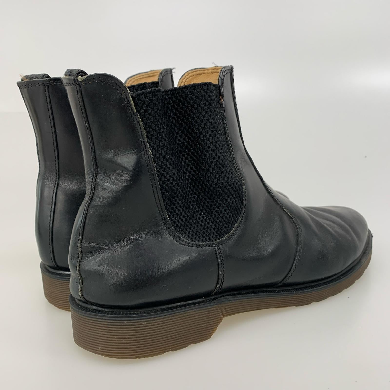 ブーツ Dr.Martens サイドゴアブーツ ENGLAND製 黒 (9) ブラック