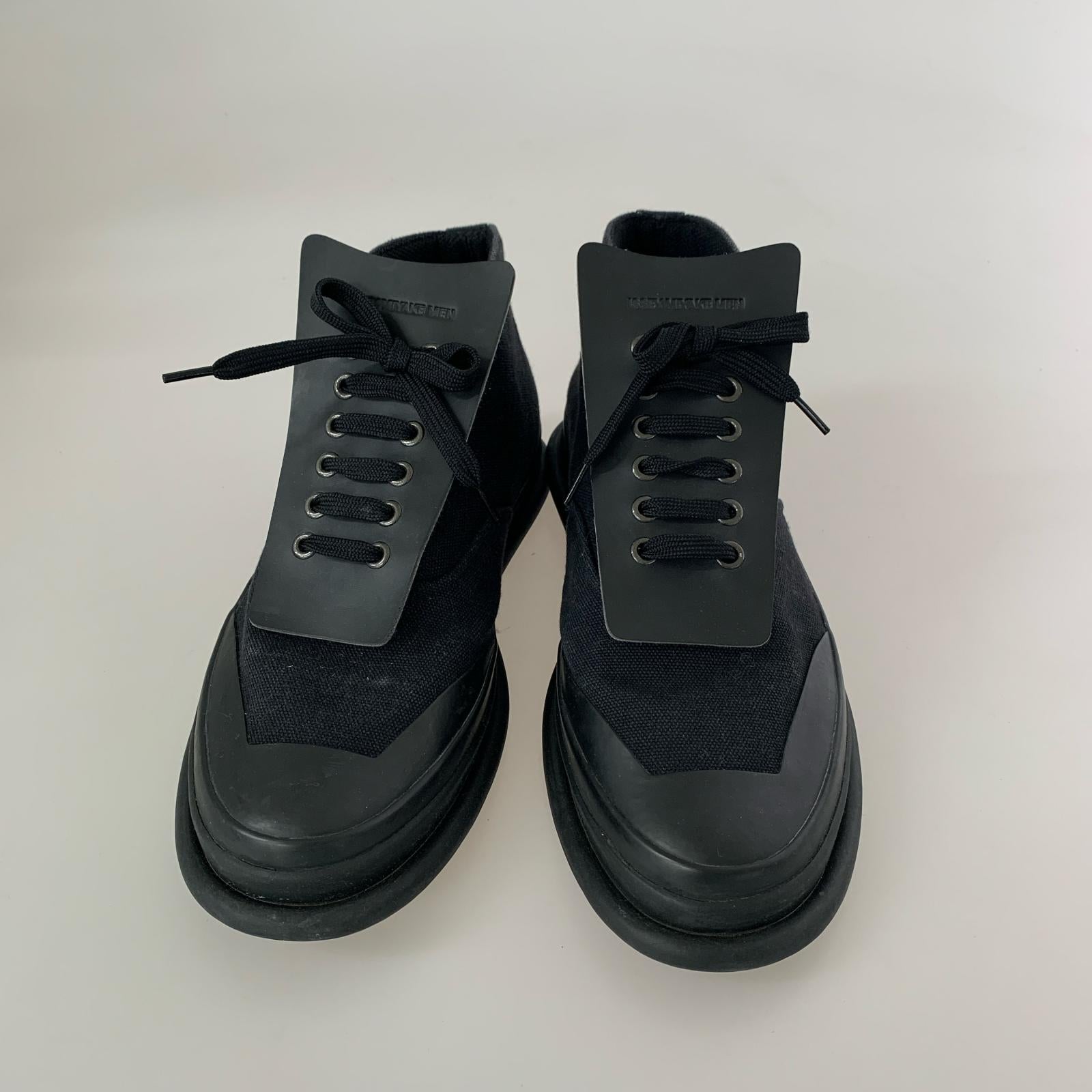 スニーカー キャンバス blk 42 ブラック