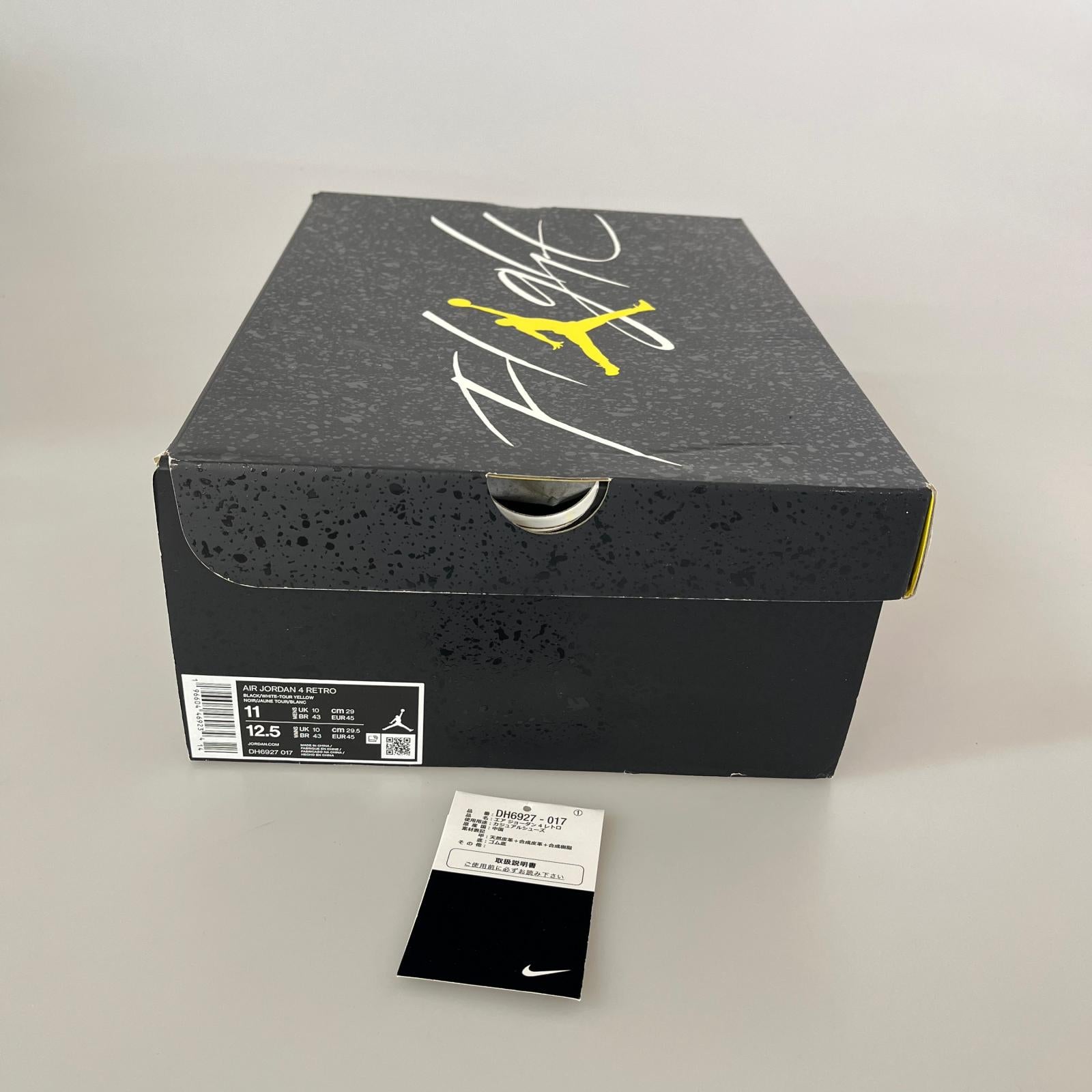 スニーカー Air Jordan 4 Retro サンダー (29) 29cm (US11 UK10 1/2 EU48)