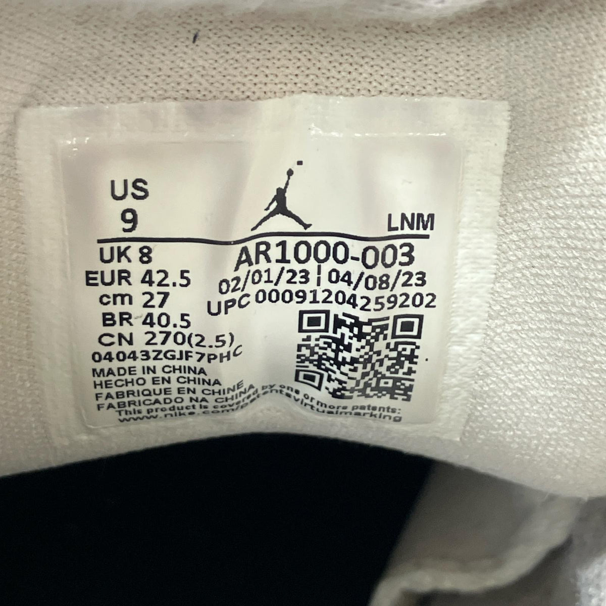 スニーカー Jordan Courtside (27.0) 27cm (US9 UK8 1/2 EU44) グレー