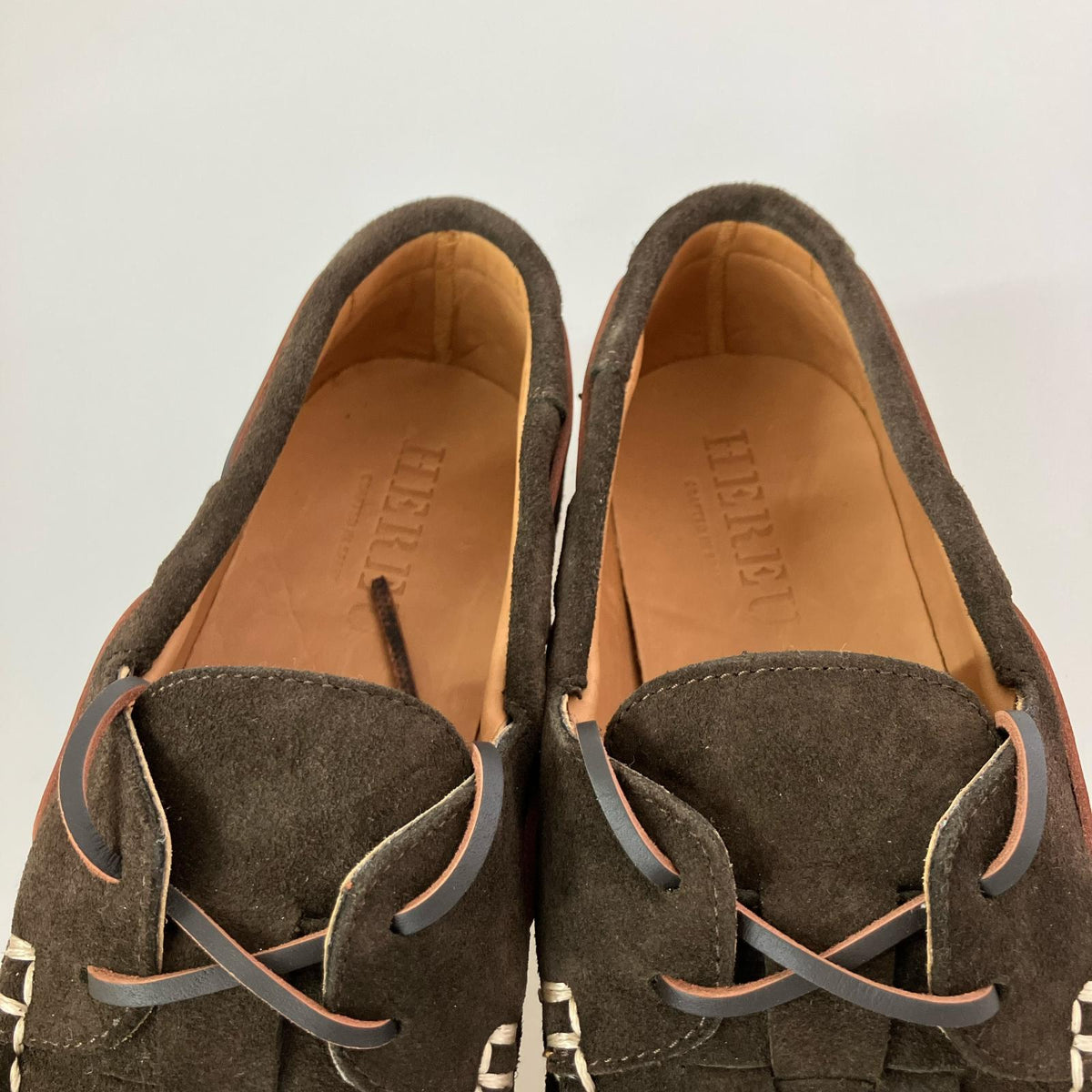 シューズ HEREU Saler Nautic Suede (40) 40 ブラウン