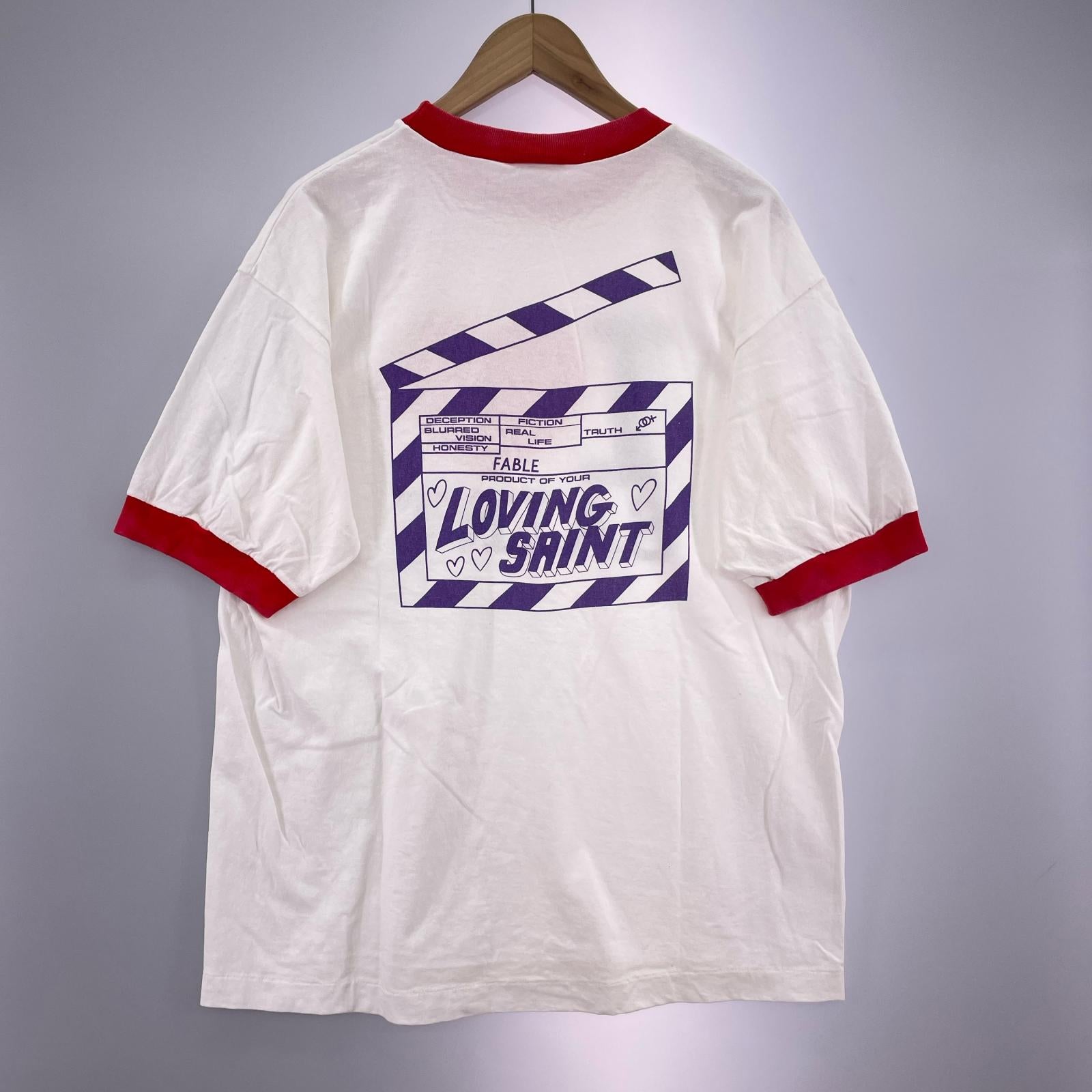 半袖Tシャツ SS T-SHIRT I LOVE SAINT/サイズM M ホワイト