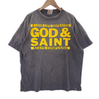 半袖Tシャツ GOD SAINT SS T-SHIRT/サイズM M ブラック