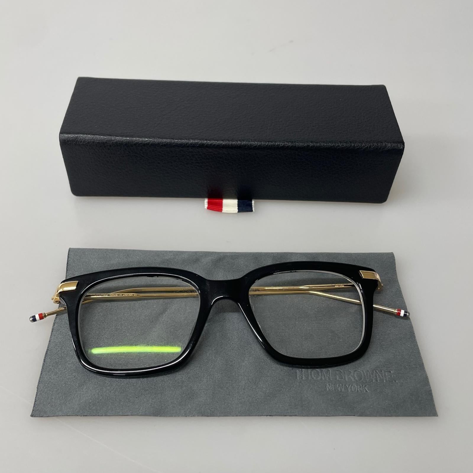 その他アクセサリー TB-701-A-BLK-GLD-49/眼鏡