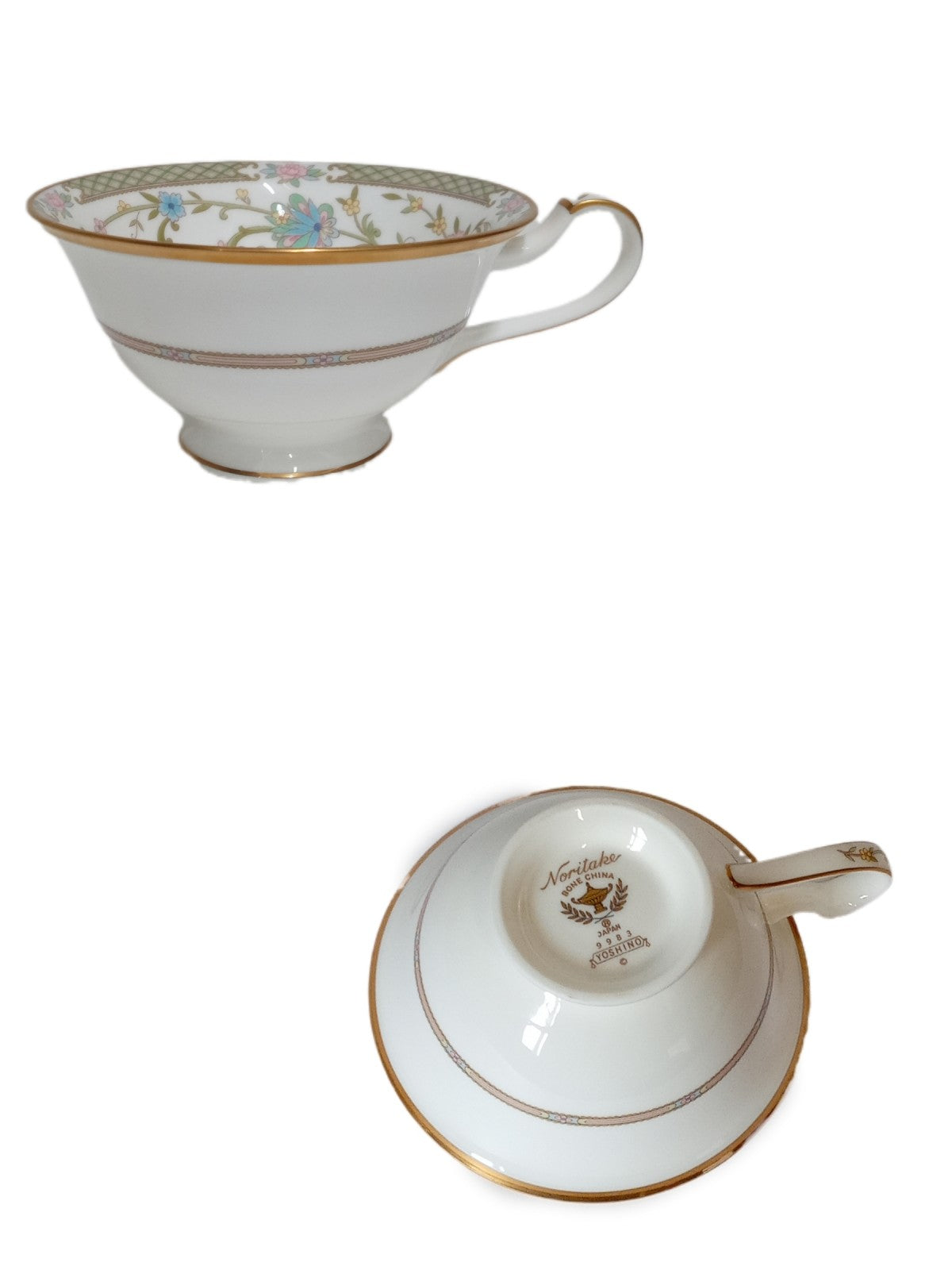 Noritake ノリタケ YOSHINO ヨシノ カップ&ソーサー 2客セット 生活雑貨