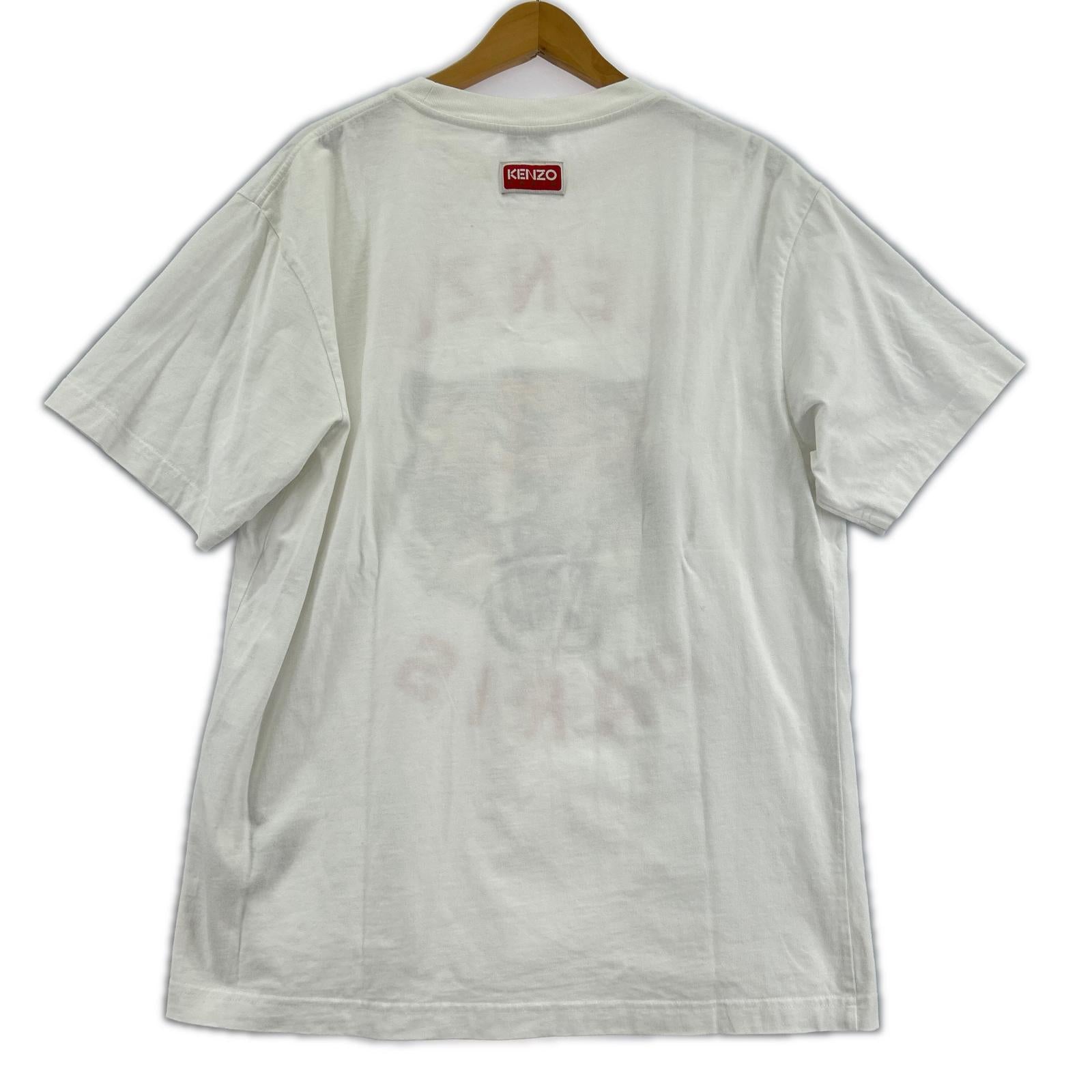 半袖Tシャツ ラッキータイガー 白 (S) S ホワイト