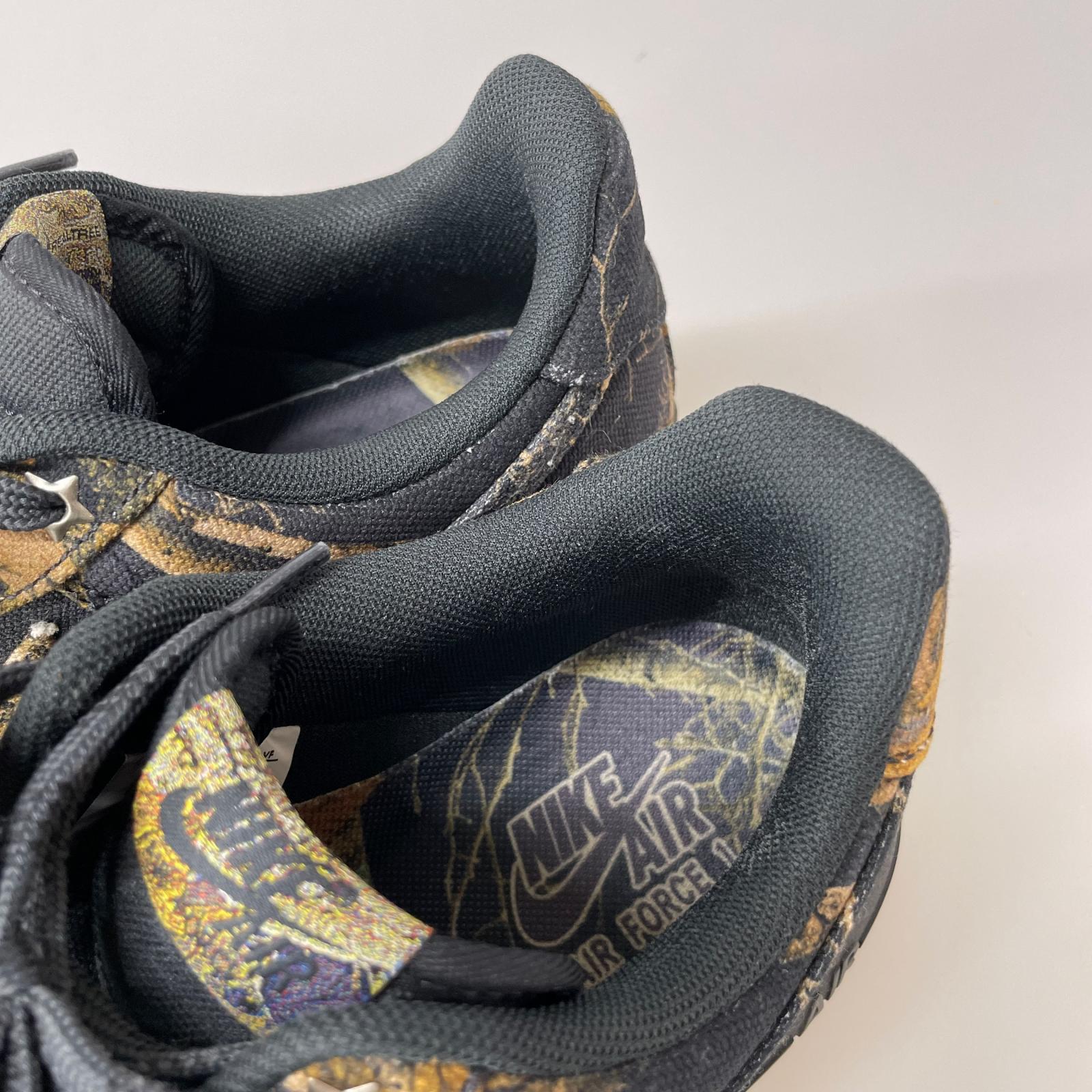 スニーカー AIR FORCE 1 LOW REALTREE 27.0cm 27cm (US9 UK8 1/2 EU44) ブラック