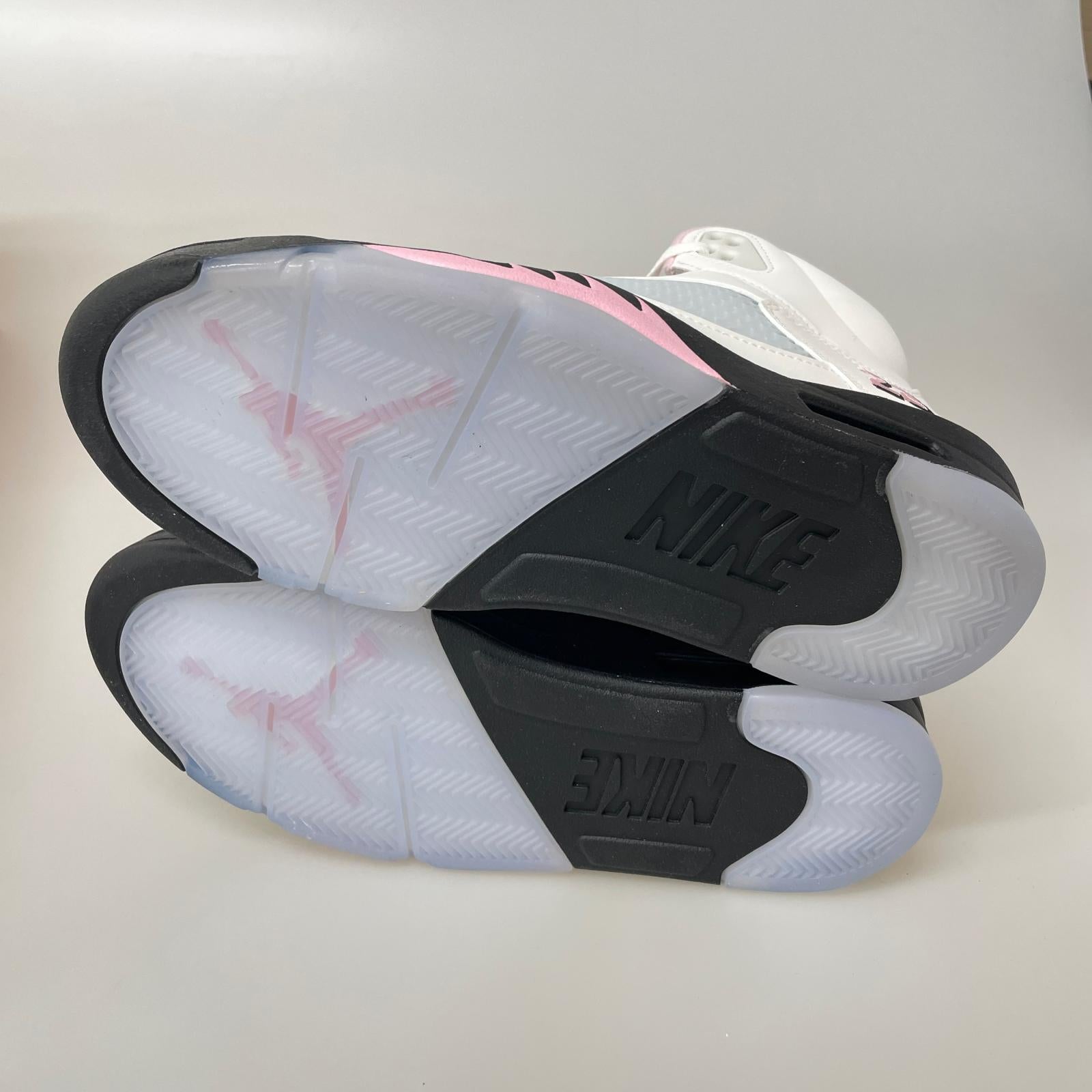 スニーカー HQ7978-102 Air Jordan 5 Retro OG Medium Soft Pink 27cm 27cm (US9 UK8 1/2 EU44) ホワイト