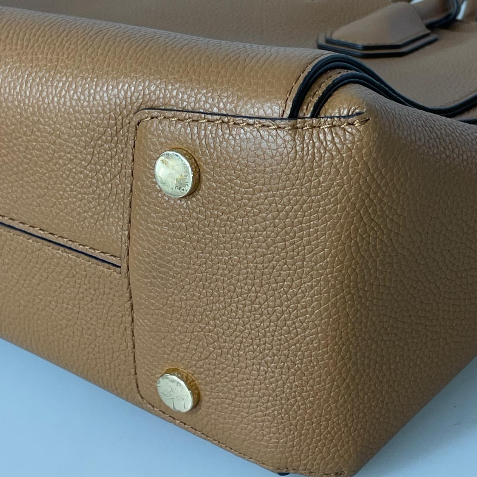 ハンドバッグ MICHAEL KORS レザー ショルダー ハンドバッグ ブラウン