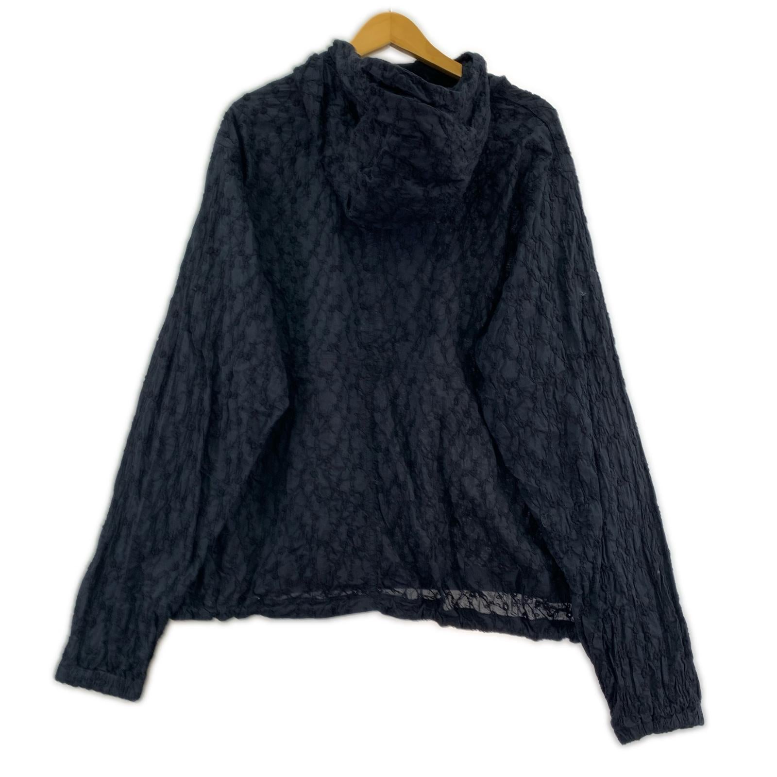 ジャケット UNUSED 26SS Embroidery Pull Over Jacket 1 ネイビー 1 ネイビー