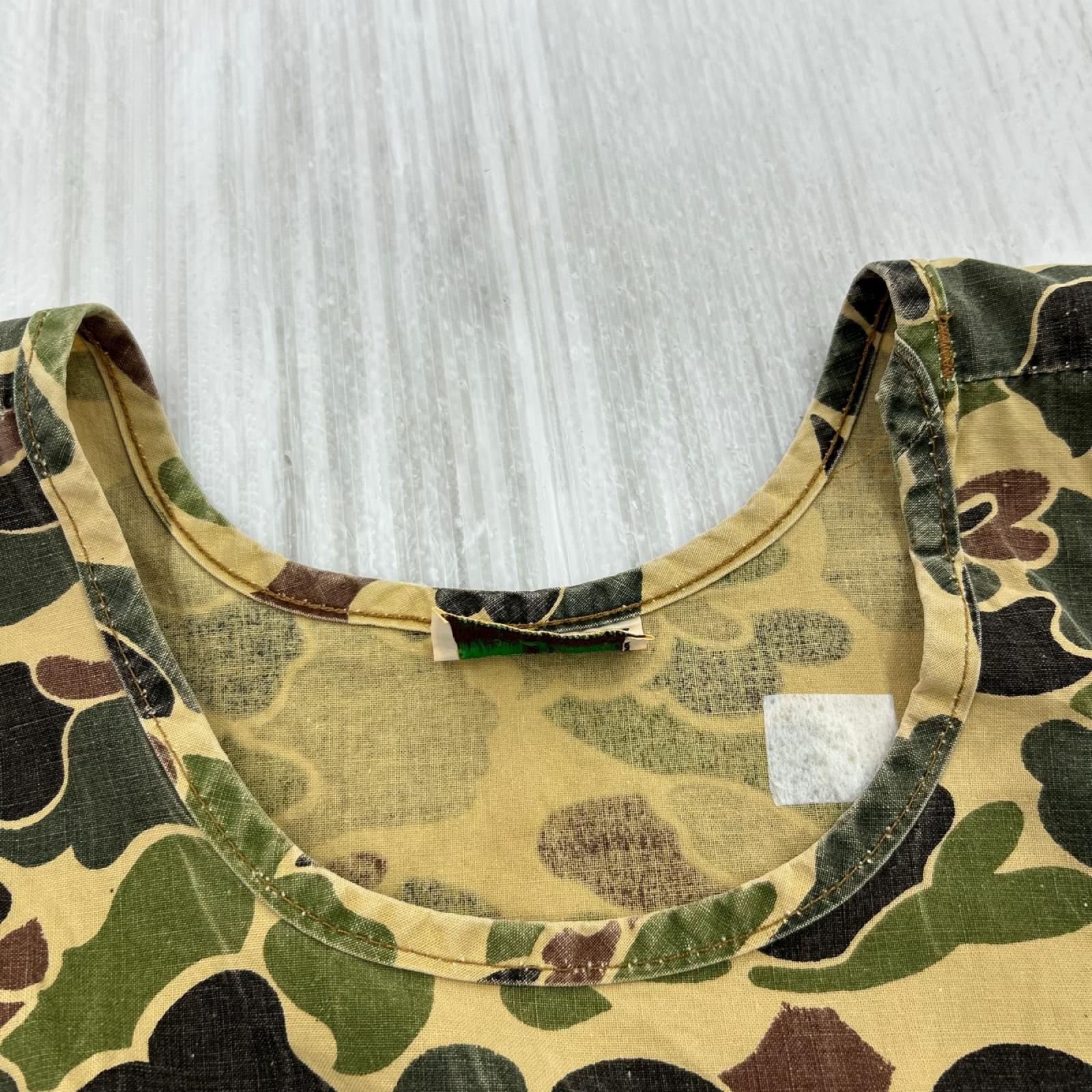 その他アウター 70s SAFTBAK ダック カモ ベスト