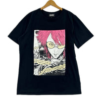 半袖Tシャツ GAIN HIDE×田島昭宇 BLK XL ブラック