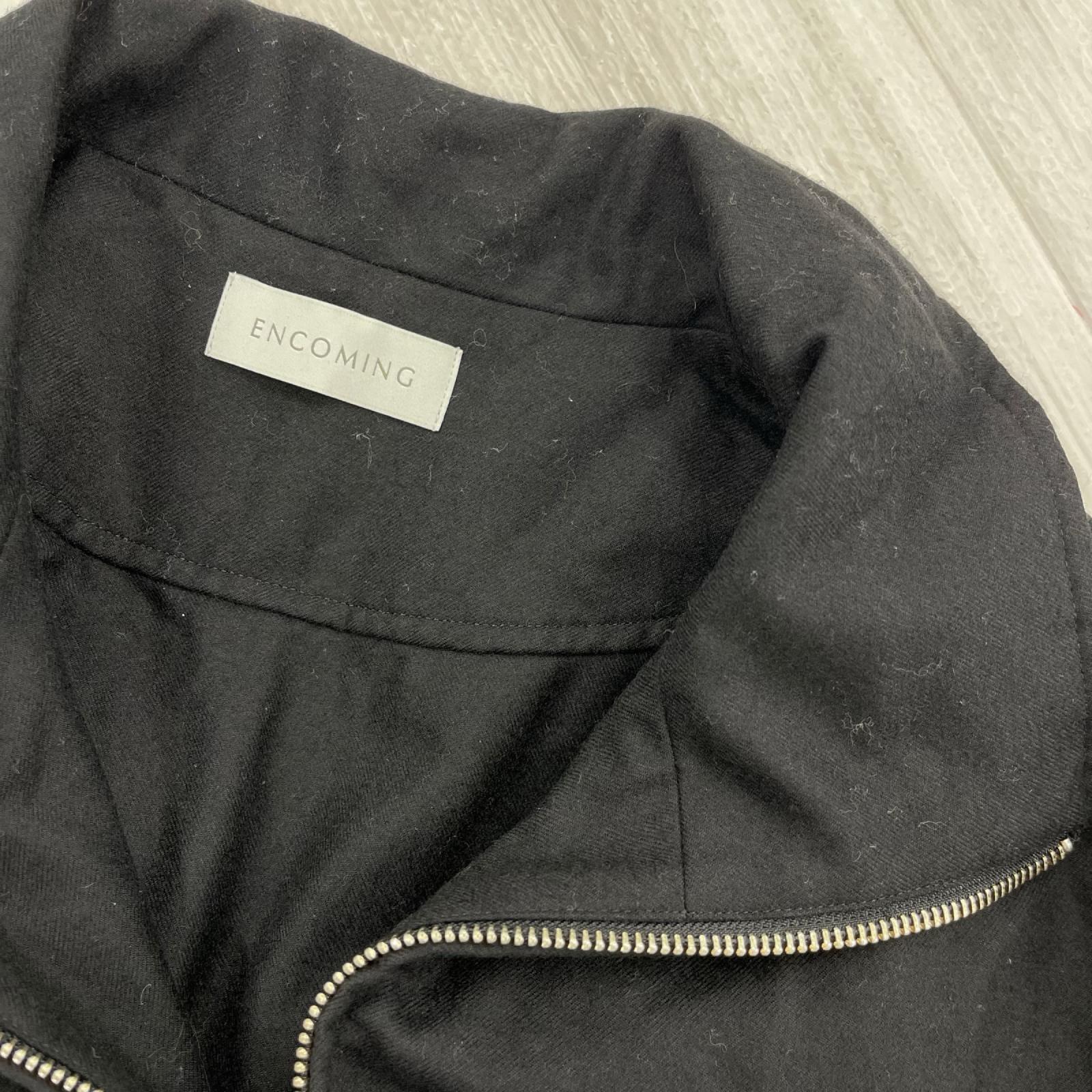 ブルゾン ENCOMING ジップブルゾン L 黒 AW25-FPZBL L ブラック