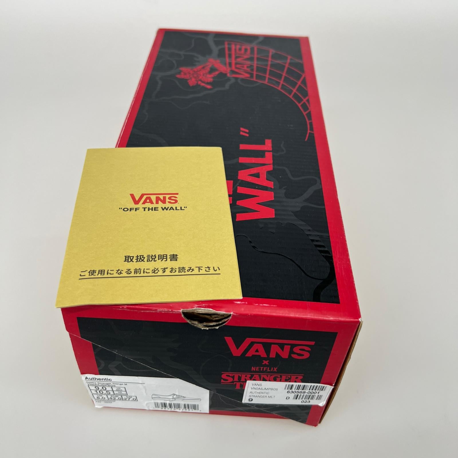 スニーカー × Stranger Things Authentic(27.0) 27cm (US9 UK8 1/2 EU44) マルチカラー