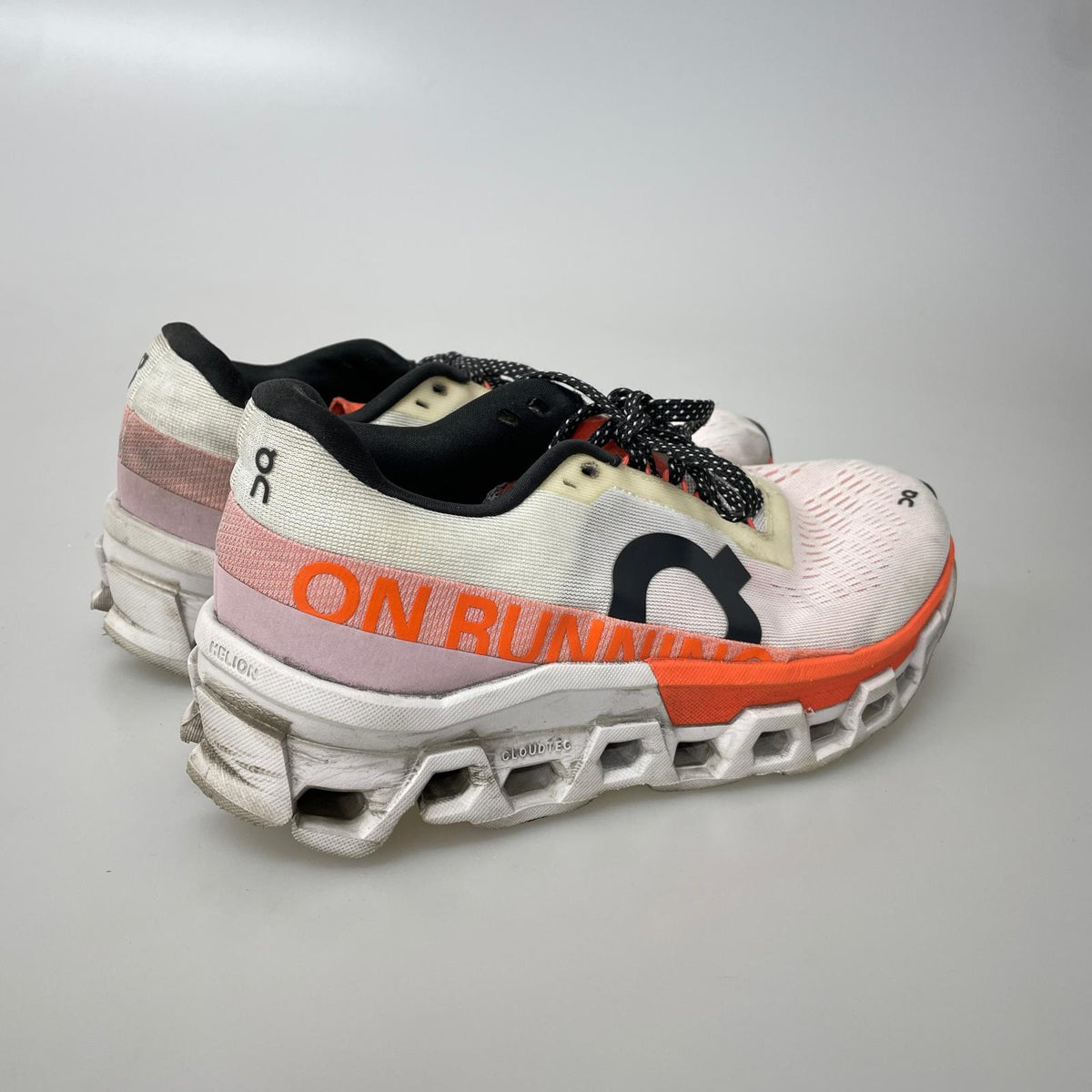 スニーカー ON CLOUDMONSTER 2 UNDYED/FLAME 25.0cm 25cm (US7 UK6 1/2 EU40) ホワイト