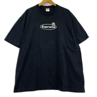 半袖Tシャツ Supreme 22AW フロントロゴ S/Sカットソー 黒 (XL) ブラック
