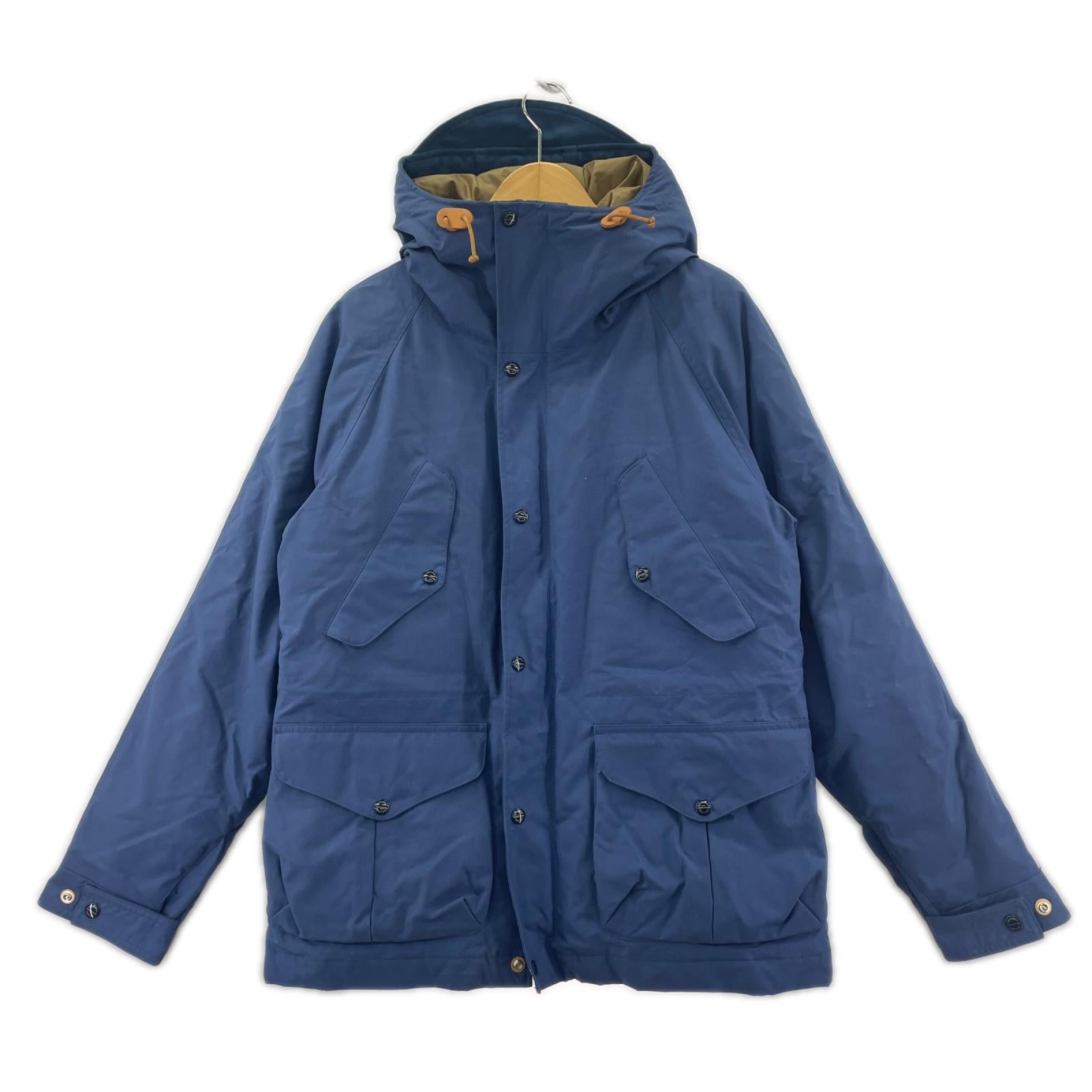 ダウンジャケット MANIFATTURA CECCARELLI フィッシャーマン 青 (36) 36 ネイビー